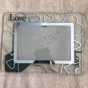 Glass heart Photo frame